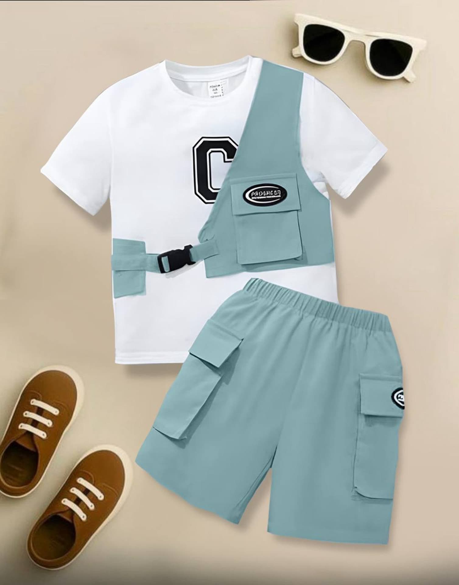 Boys Casual T-shirt Shorts