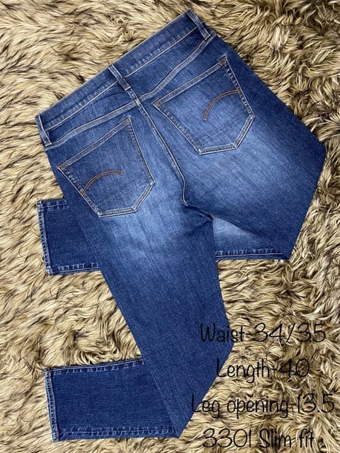 G ✨ R A W - 3301 SLIM FIT — view 3